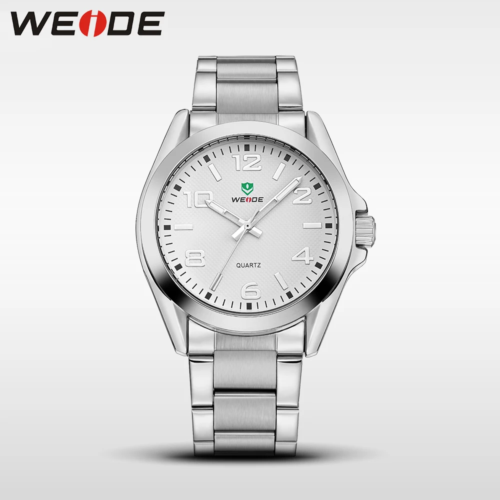 WEIDE Бизнес Кварцевые Спортивные Наручные Часы повседневные настоящие