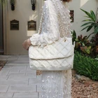 Холщовые сумки для женщин 2019, роскошные сумки, женские сумки, дизайнерская Большая Ручная Сумка, набор кожаных сумок с цепочкой