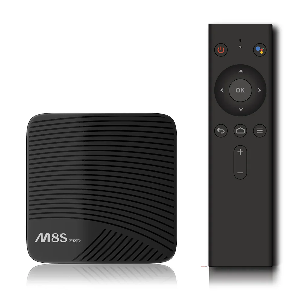 Mecool M8S PRO L Smart TV Box Android 7.1 Amlogic S912 3GB RAM 32GB ROM 5G Wifi BT4.1 Set-top with Voice Remote Control | Электроника
