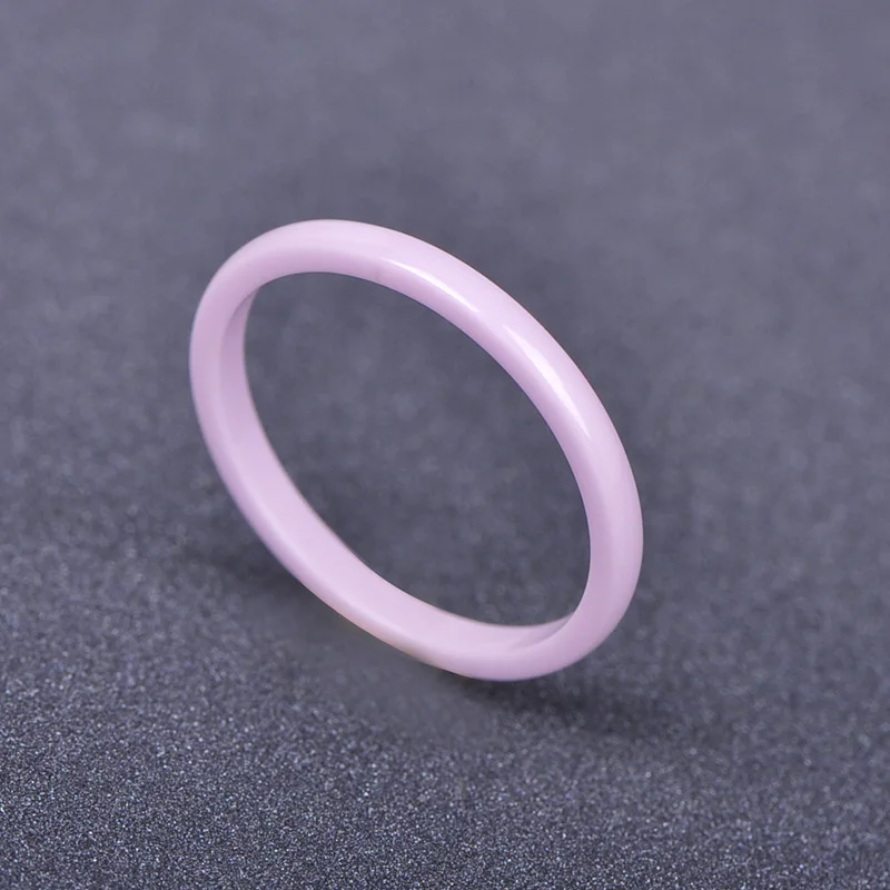 Funmor простой Керамика кольцо Твердые Цвет украшения для пальцев Для женщин