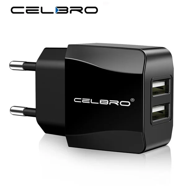 Сетевое зарядное устройство с 2 Usb-портами мульти-зарядное вилкой Стандарта ЕС и