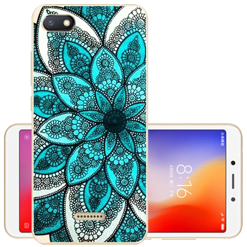 30 Чехол для Xiaomi Redmi 6A 5,4", мягкий чехол из ТПУ, чехол, силиконовый чехол, милые сумки, чехлы для Xiomi Redmi 6, чехол для телефона - Цвет: 30