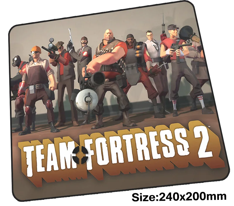 Игровой коврик для мыши team fortress 2 240x200x3 мм игровой Цветные персонализированные