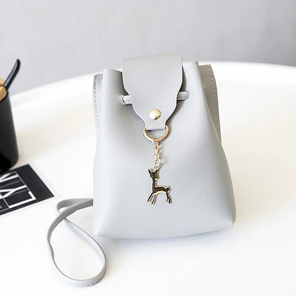 New Women Messenger Bags Deer Ornament PU Leather Designer Crossbody Shoulder Shell Shape Lady Bag | Багаж и сумки