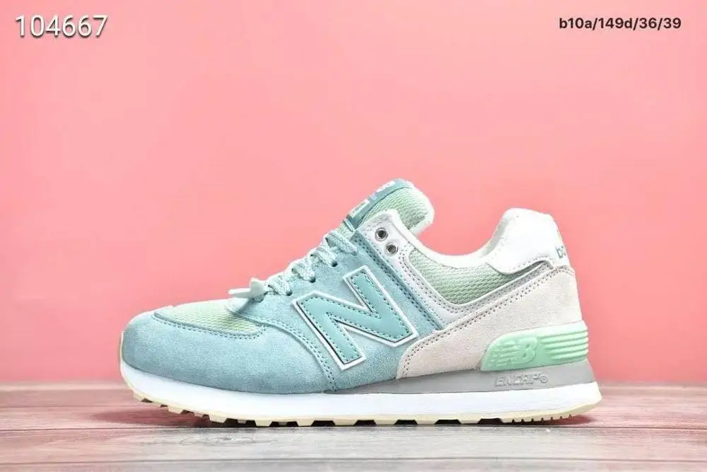 2 New Balance Top Pig Eight ретро кроссовки женские, дышащие Wl574esb уличная спортивная обувь кроссовки европейские размеры 36-39 - Цвет: 2