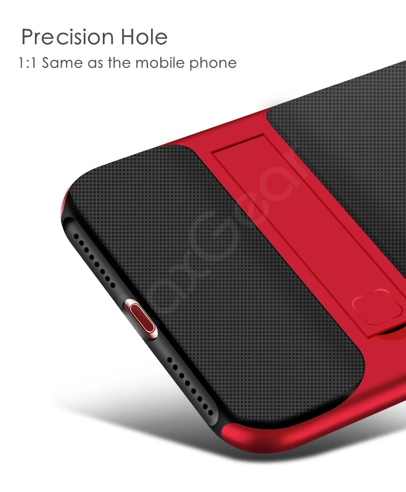 Чехол-подставка для iPhone 7, 8 Plus, X, магнитный держатель, чехол для телефона s, PC+ TPU, 360 градусов, подставка для iPhone 6, 6s Plus