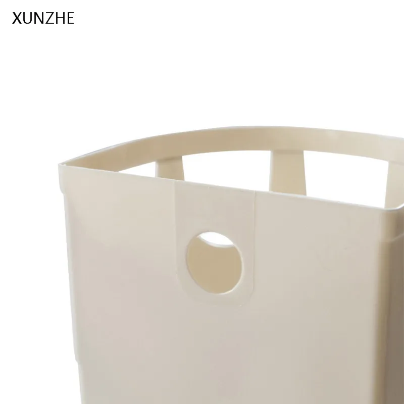 XUNZHE Новая креативная настенная корзина для хранения с липким мешком мусора