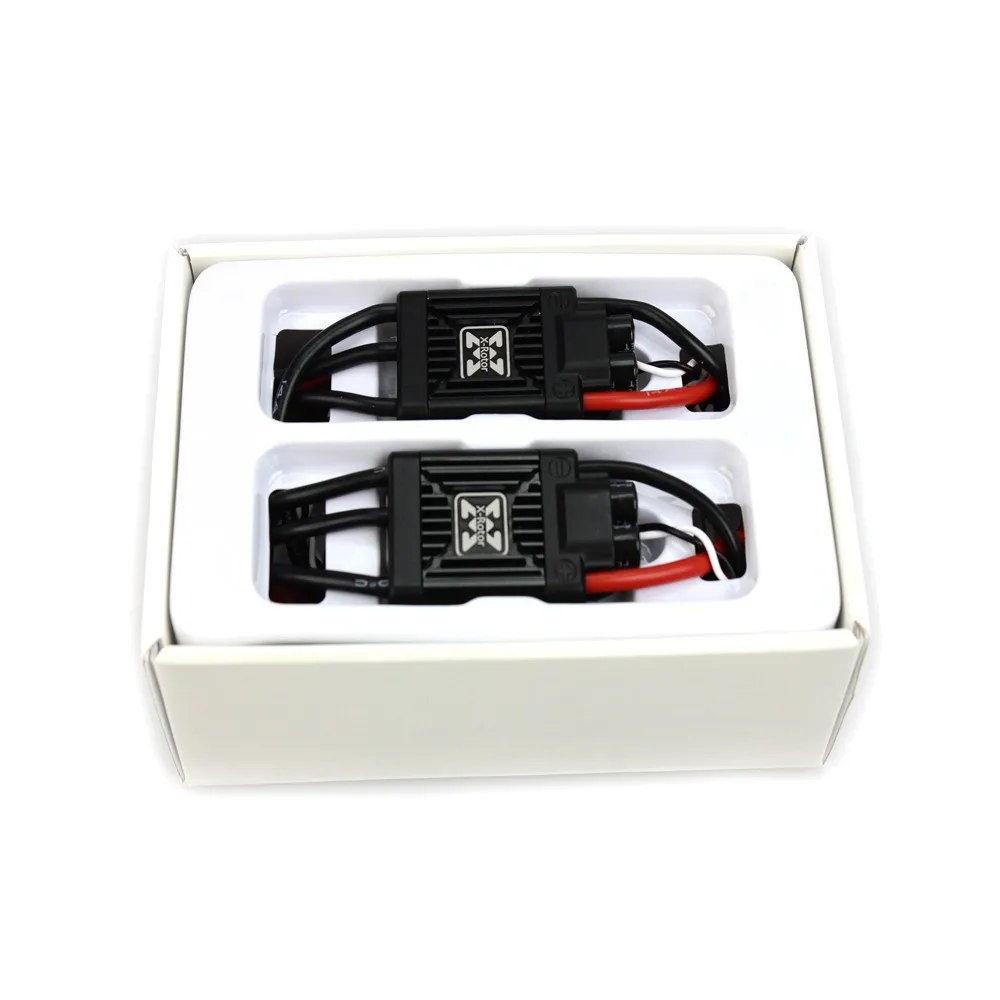 2 шт. Hobbywing XRotor Pro 50A 4-6S Бесщеточный Регулятор скорости ESC мультироторный Aircaft для радиоуправляемого дрона Heli самолет F17551
