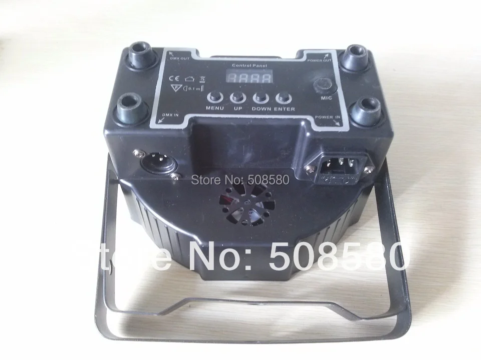 10 шт./лот ADJ LED Par Light 7x15 Вт RGBAW плоский оттенок 5 в 1 Вход IEC/Выход Тонкий par38 огни DMX Megar