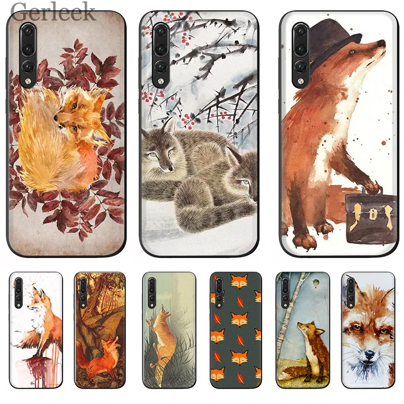 Чехол для телефона Sly Fox роскошный модный чехол huawei P Smart P30 P8 P9 P10 P20 Lite