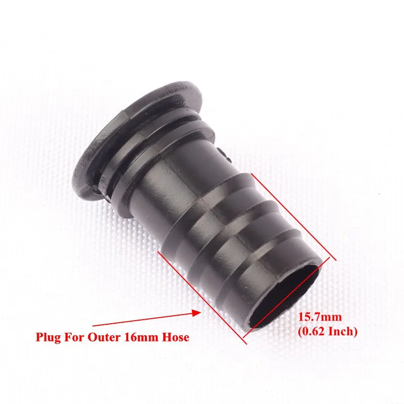 200 шт. концевые заглушки для шланга 16 ПЭ капельного орошения | Дом и сад