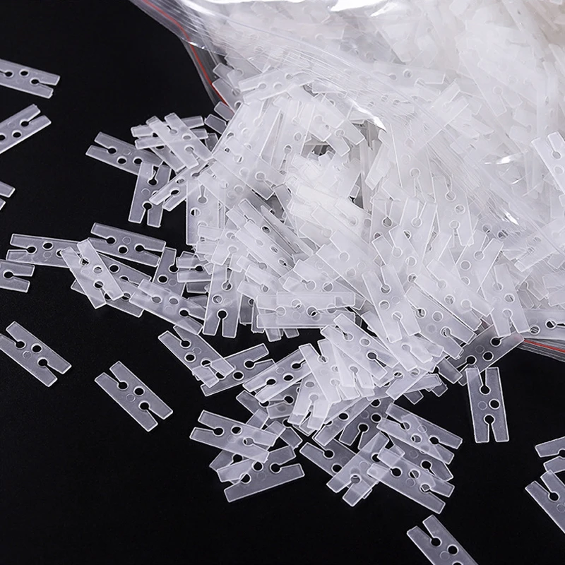 FANLUS Упаковка из 100 воздушных шаров зажимы для галстуков H форма легко
