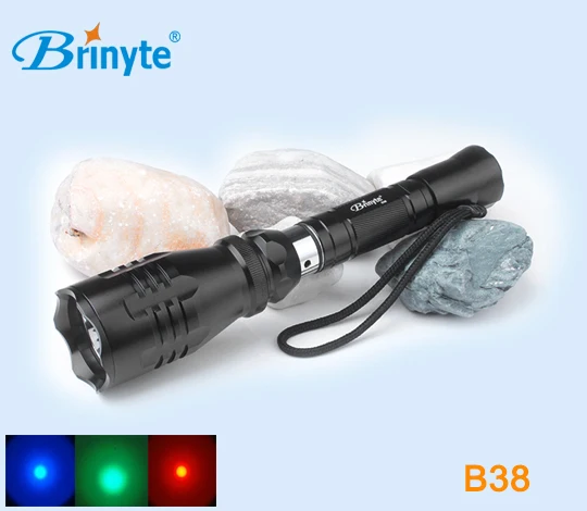 Светодиодный фонарик Brinyte B38 портативный охотничий фонарь с аккумулятором 18650