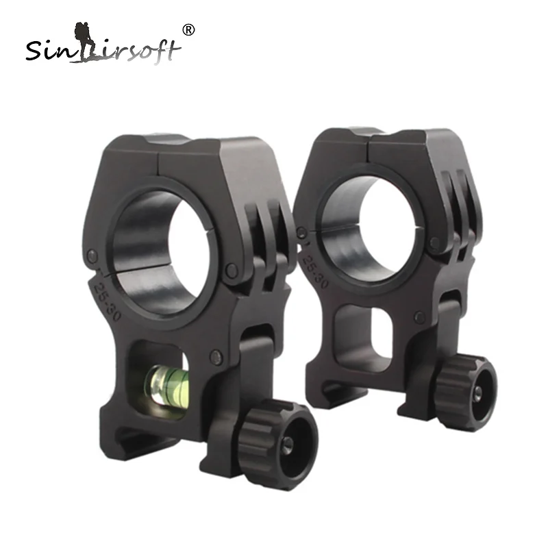 SINAIRSOFT M10 стальное кольцо с раздельным винтовочным креплением QD 25 мм/30 мм
