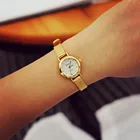 GEMIXI женские часы с небольшим циферблатом, изысканные золотые часы, роскошные Бизнес Кварцевые аналоговые наручные часы, Прямая поставка