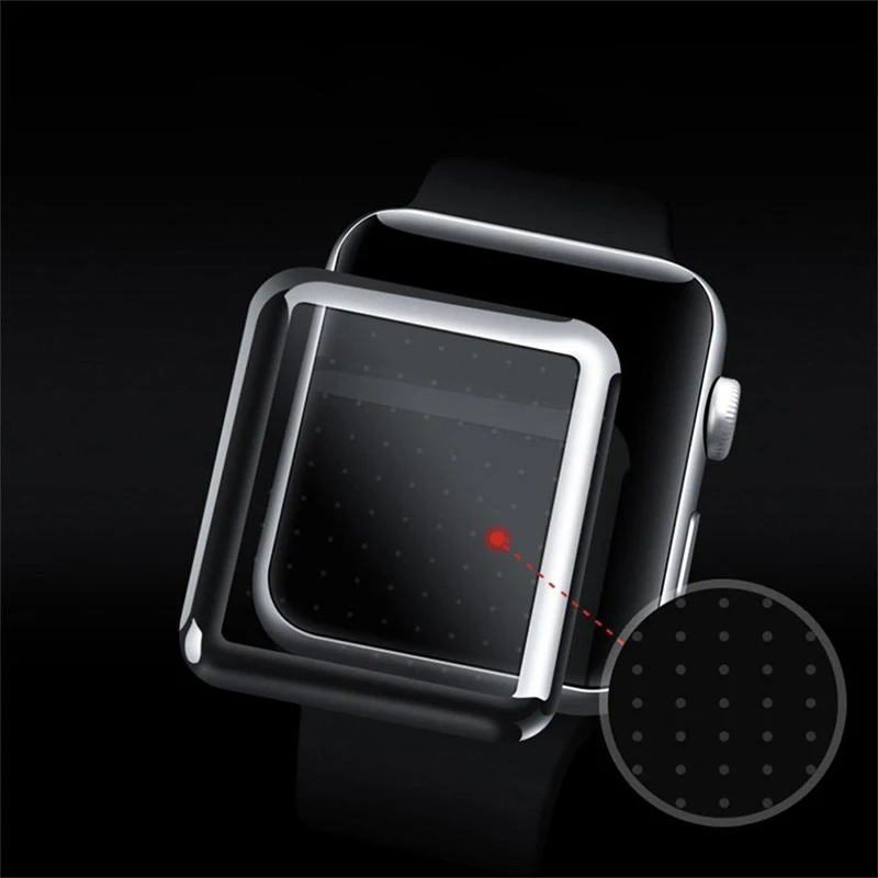 Защитная пленка Suntaiho для Apple watch 3 i Series 4 3D полное покрытие краев сенсорная точка