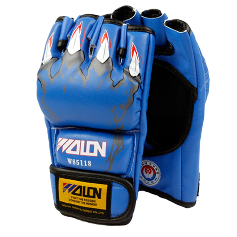 Муай Новый Тайский кик боксерские перчатки половина боев Перчатки тренировочные