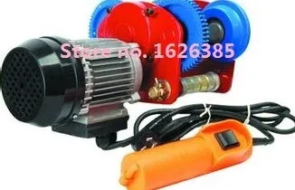 0,5 T 220 V/50 Гц 1 трехфазный Электрический тележка используется с мини-электрическая лебедка с стальным тросом, мощный инструмент Часть