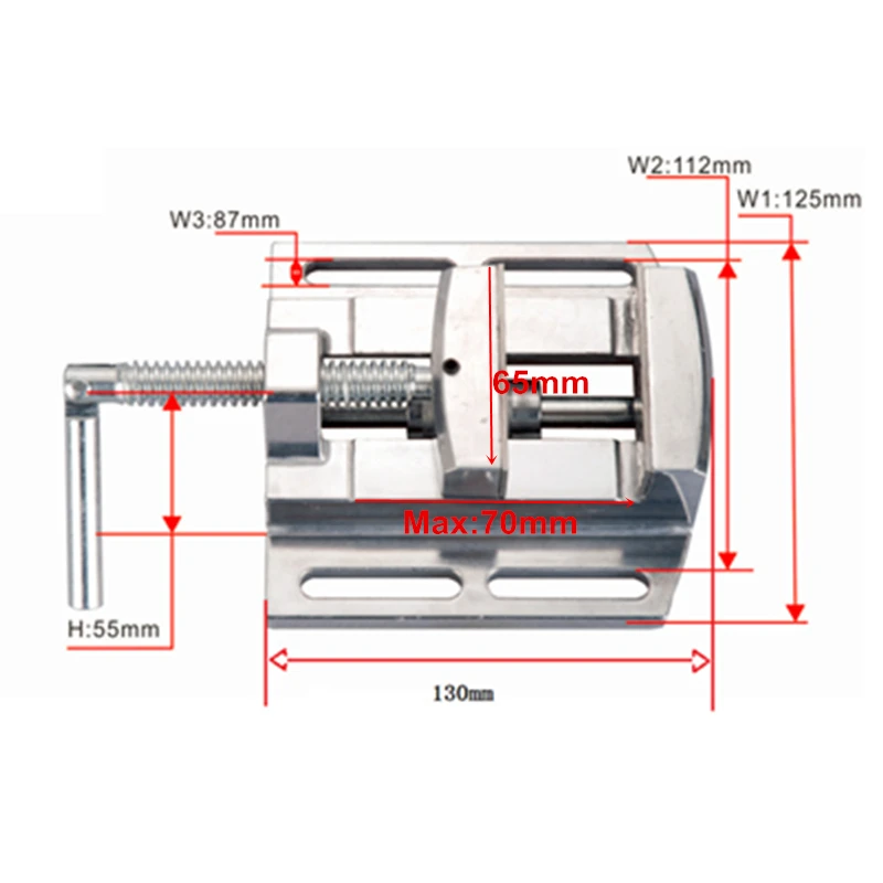 2 5 ''плоскогубцы тиски сверлильный станок подставка плоскогубцы для носа