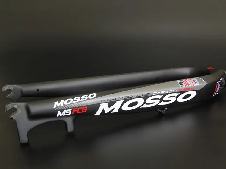 Вилка для горного велосипеда MOSSO MTB вилка из углеродного волокна совместимая с