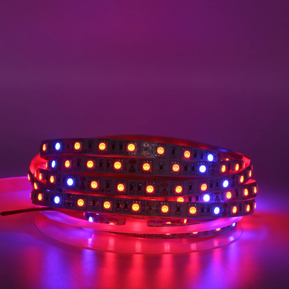Led grow light полный спектр apollo LED Plant Grow Lights 5 м гибкий для теплицы гидропоники