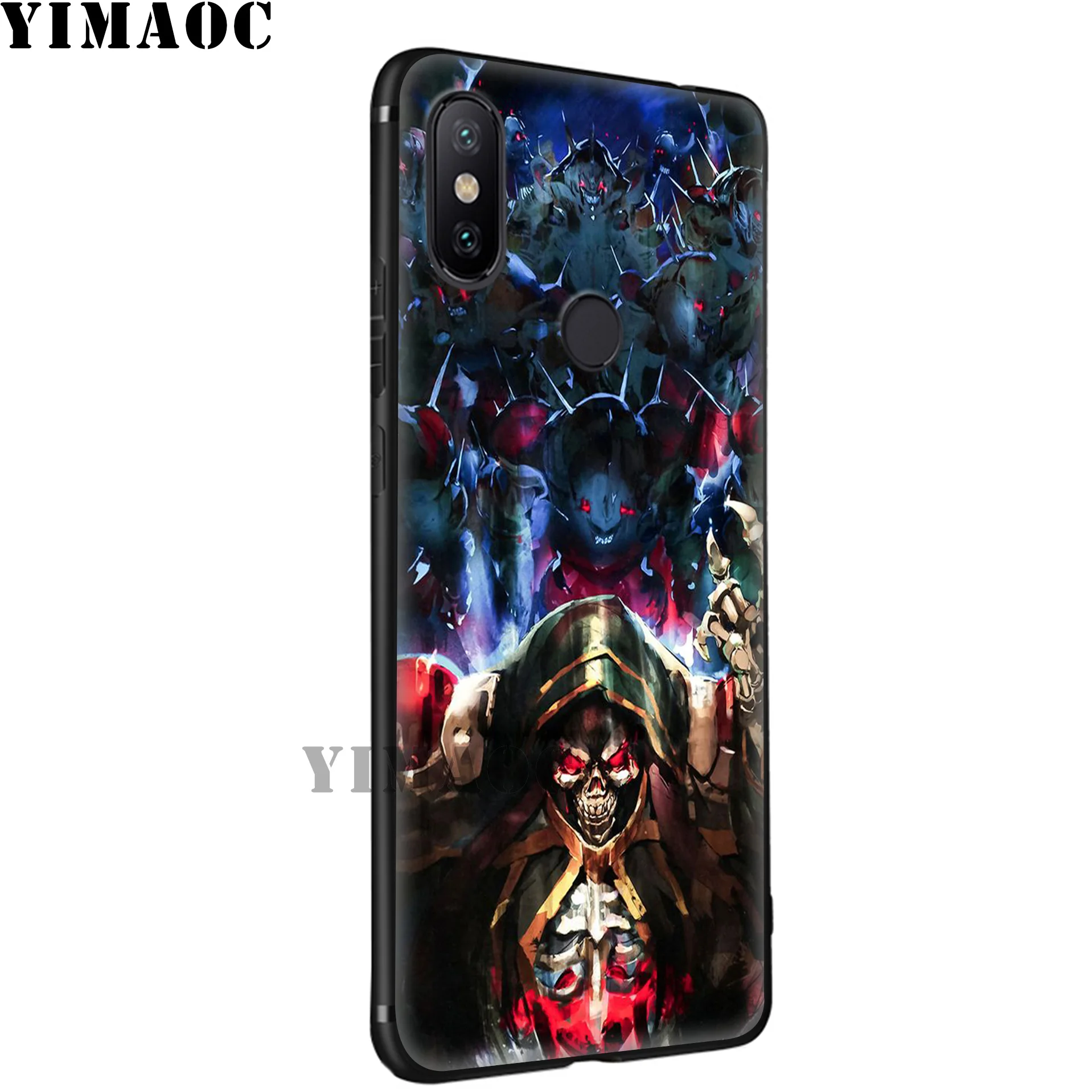 YIMAOC Overlord Anime Soft Case for Xiaomi Mi 9T 9 8 Se 6 MAX 3 A1 A2 Lite MiA1 MiA2 CC9E CC9 6X 5X POCOPHONE F1 |