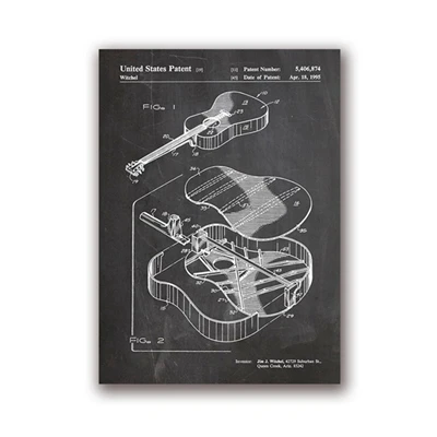 

Настенная картина Ilan grace акустическая гитара