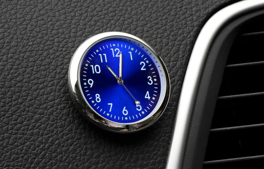 Car Clock Ornaments Auto Watch Air Vents Outlet Clip Mini Decoration Automotive Dashboard Time Display In Accessories | Автомобили и