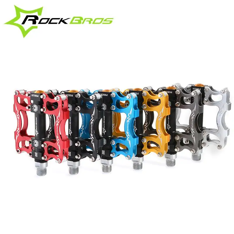 Велосипедные педали RockBros MTB BMX DH сверхлегкие с алюминиевым корпусом 9/16 дюйма