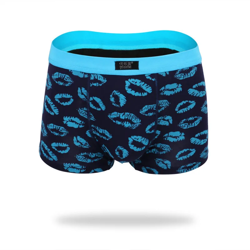 Горячее сексуальное мужское нижнее белье мужские боксеры шорты Модные дышащие
