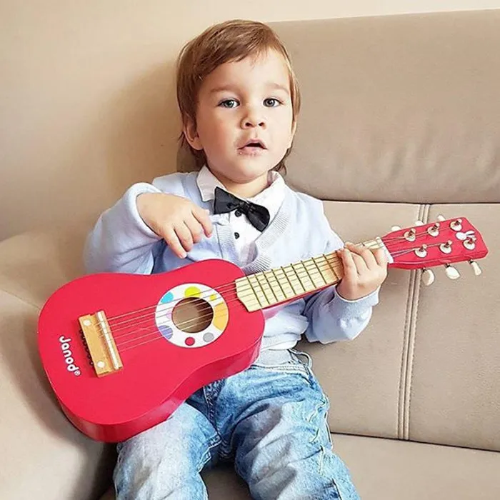 21&quot wooden instruments kids Toy pink Acoustic Guitar | Игрушки и хобби