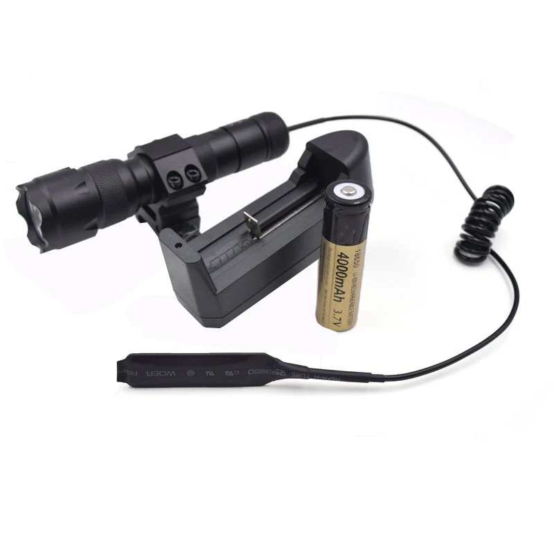 Cumay 2000 люмен Xml T6 светодиодный фонарь Tactica Lanterna linterna Torch + аккумулятор 18650 4000 мАч