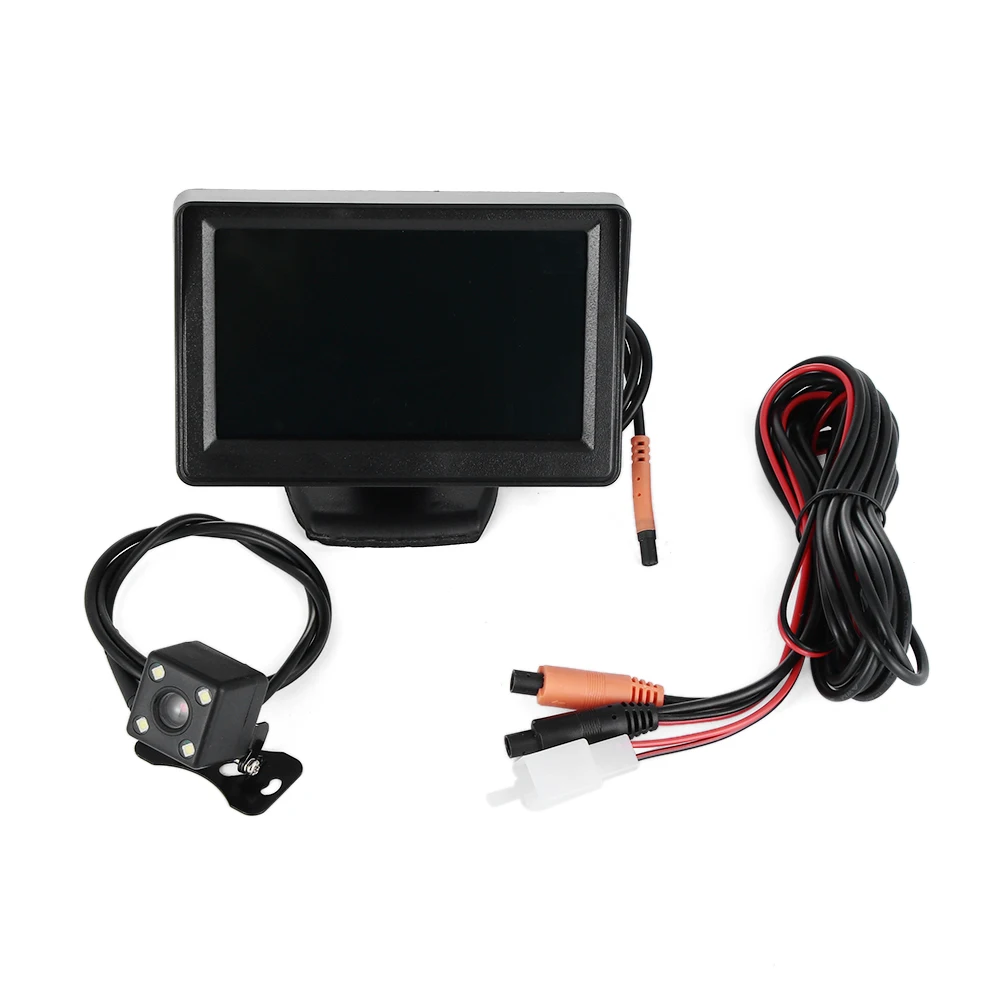 96*54 мм комплект системы парковки автомобиля 4 3 &quotTFT LCD цветной монитор заднего