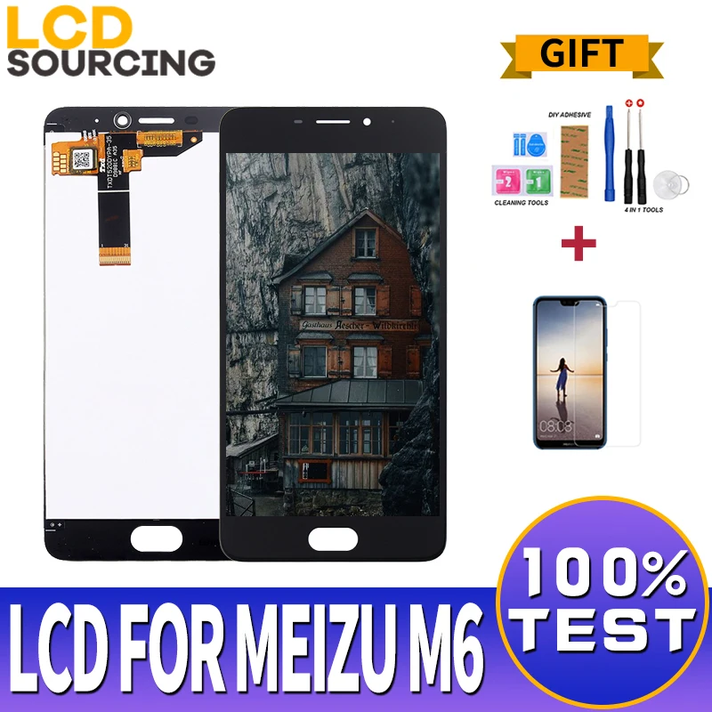 ЖК-дисплей 5 2 дюймов для Meizu M6 ЖК-экран с сенсорным экраном и рамкой Meilan 6