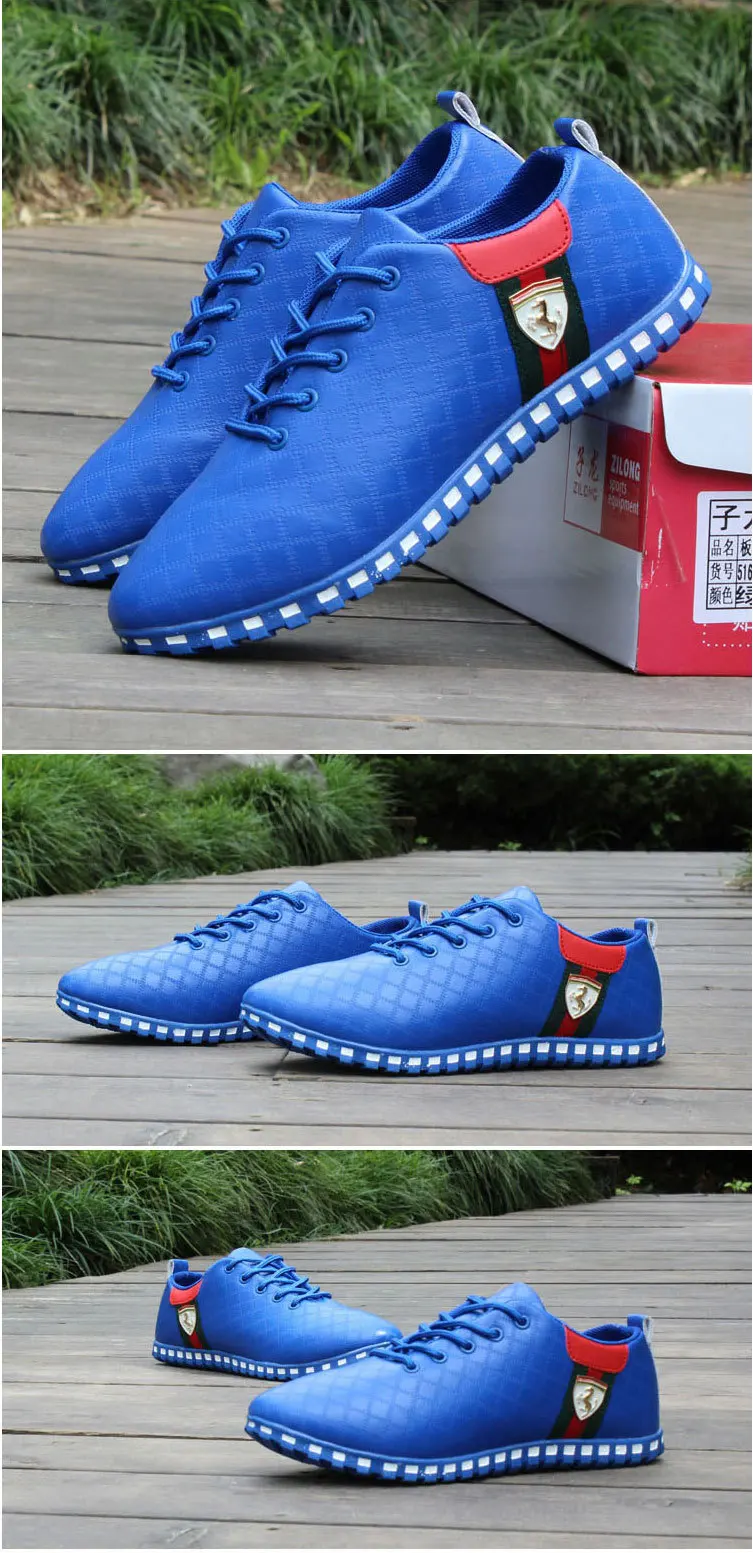 Sycatree Male Leather Casual Shoes for Men Canvas Shoes Outdoor Sneakers Air Mesh Flats Breathable Brand Shoes Plus Size 46