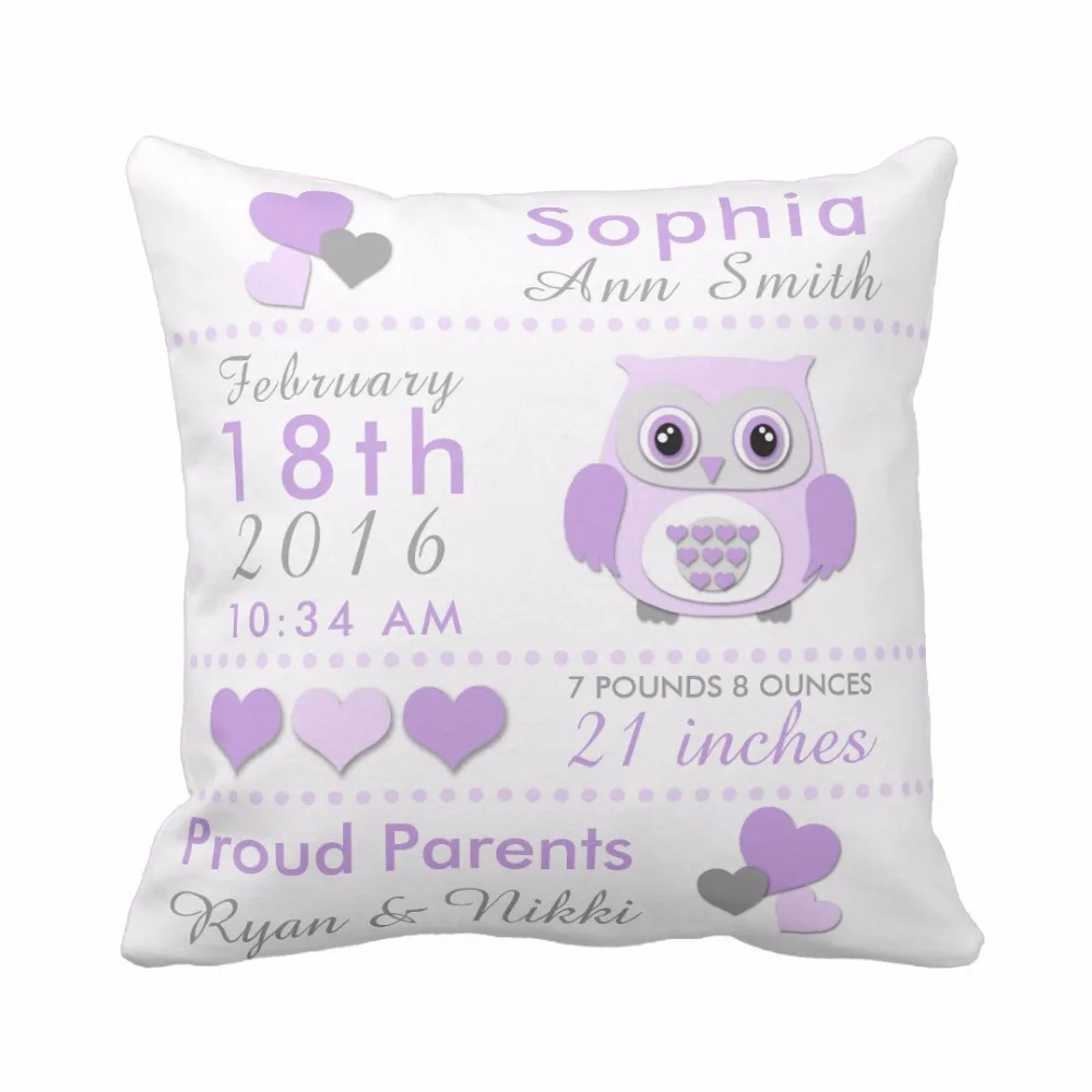 Наволочка для детской подушки из хлопка и полиэстера на заказ|cushion cover|throw pillow