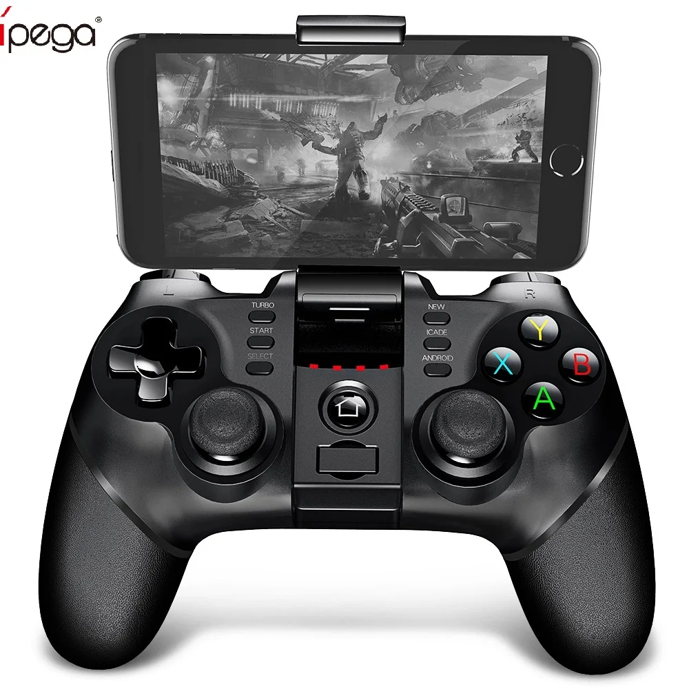 IPEGA 9077 игровой контроллер Bluetooth беспроводной игровой контроллер геймпад Сенсорная панель 2,4G кронштейн джойстик для ПК смартфон Android