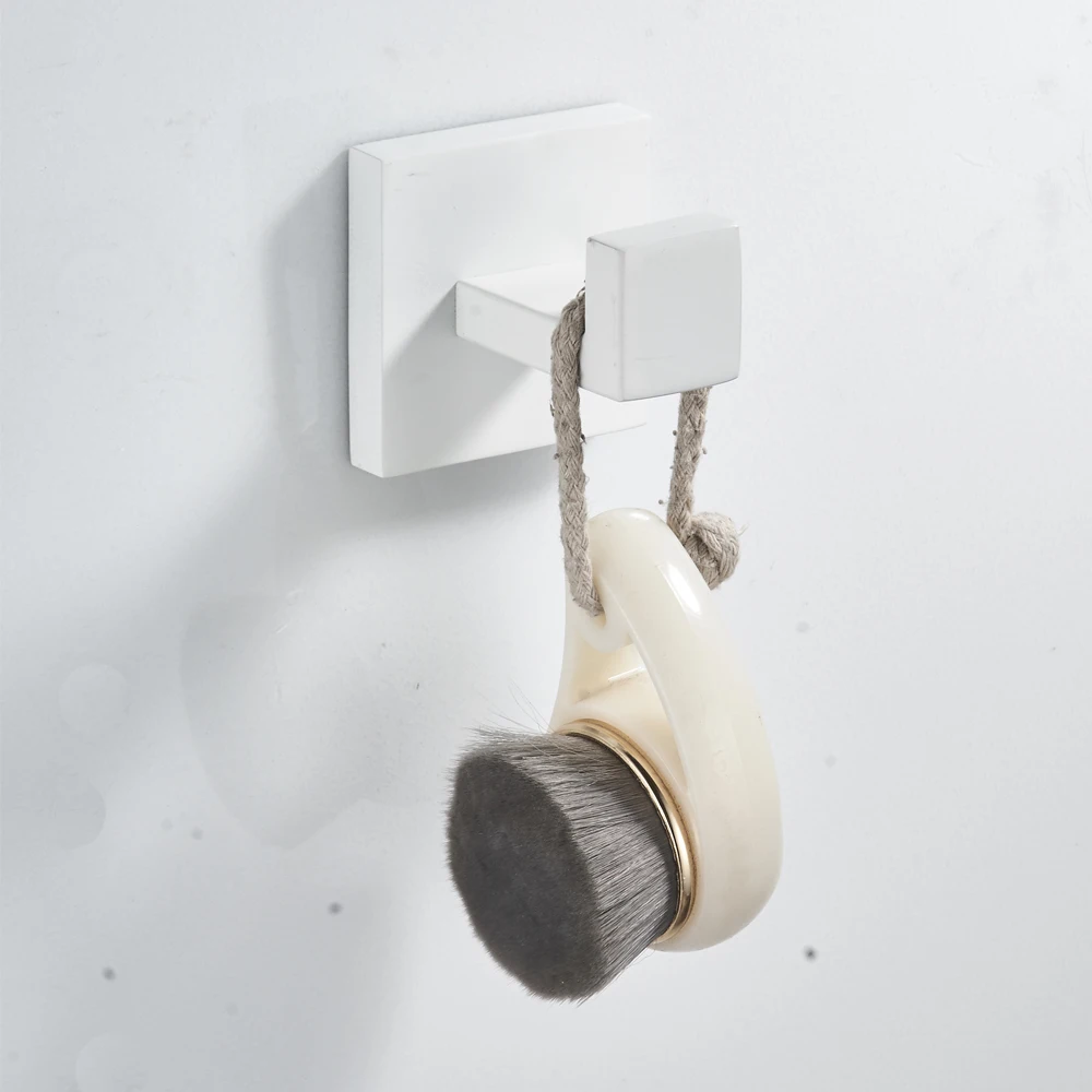 Набор подвесок для ванной комнаты Q7 современный белый набор из нержавеющей стали