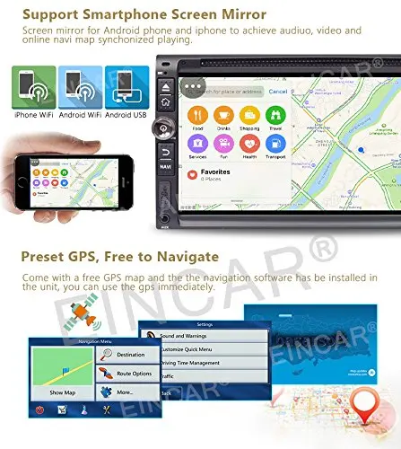 Android6.0 mashmallow стерео Радио в тире головного устройства 6.95 дюймов автомобиля