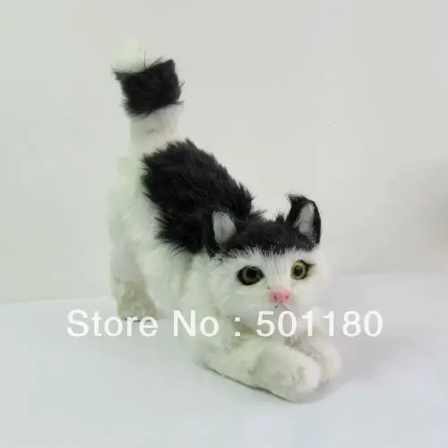 Бесплатная доставка прекрасные скульптуры кошки для праздничное украшение