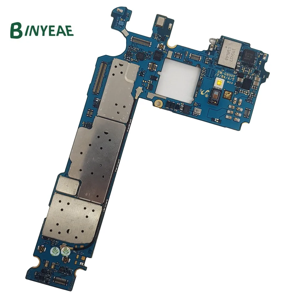 BINYEAE S7 32 Гб разблокированная основная материнская плата Замена для samsung Galaxy S7 G930A G930P G930T G930F Andorid 7