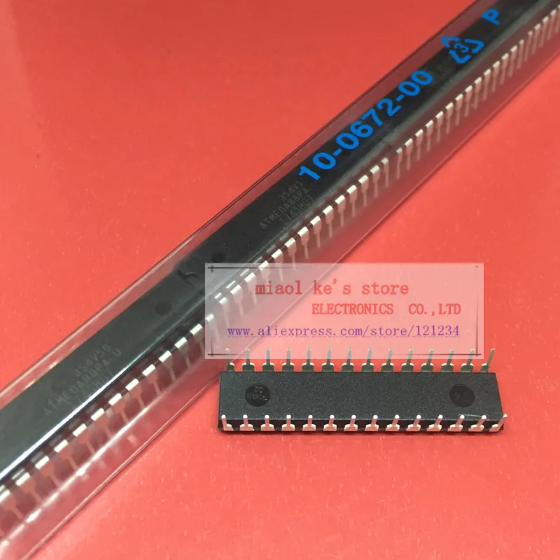 [ 5pcs/1lot ]ATMEGA88PA-PU ATMEGA88PA-U ATMEGA88PAPU ATMEGA88PAU ATMEGA88PA 1.8V-5.5V 8KB(4Kx16) 20MHz IC MCU 8BIT FLASH DIP28 |