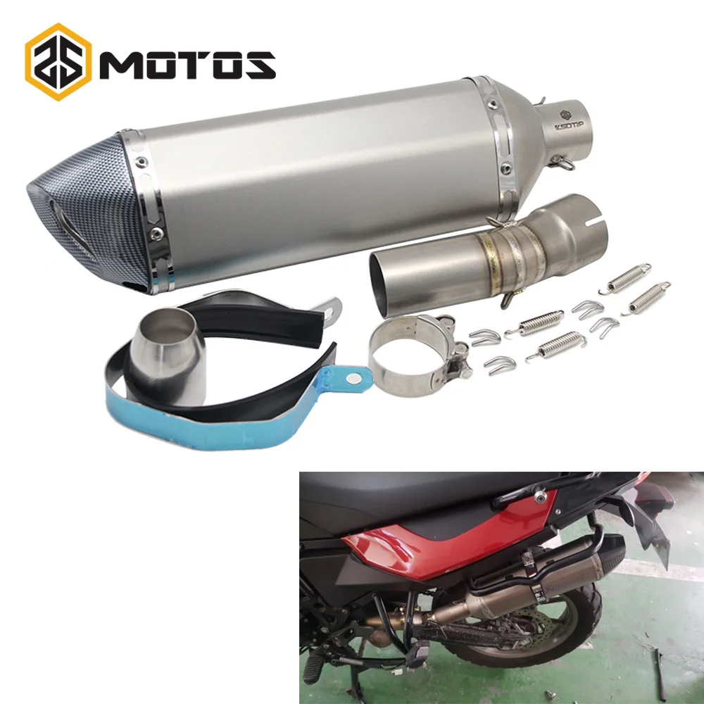 ZS заглушка выхлопной трубы мотоцикла модифицированный Средний звеньевой