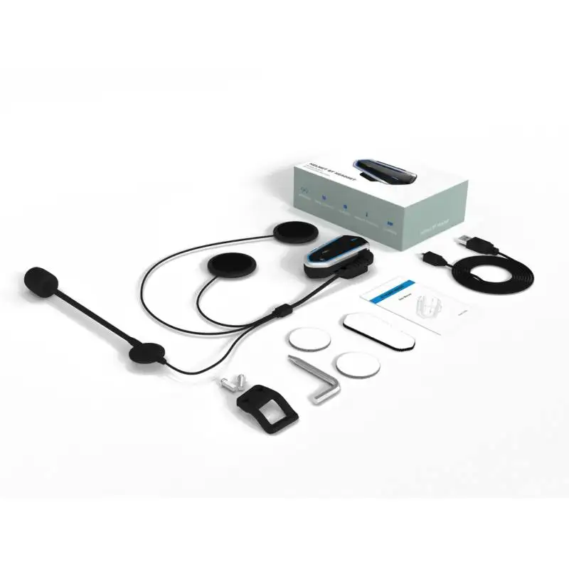Новинка Bluetooth-гарнитура для шлема Qtb35 Беспроводные водонепроницаемые