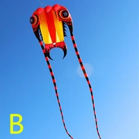 free shipping new large trilobites kite ripstop nylon outdoor toys flying parachute kites for adults octopus kite air papalote