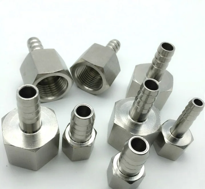 

1/2"BSP Female Thread Pipe Fittings x 12 MM Barb Hose Tail Connector Joint Pipe Stainless Steel SS304 connector Fittings