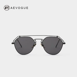 Женские солнцезащитные очки AEVOGUE в металлической оправе, цвет в ассортименте