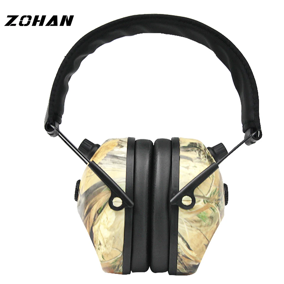 ZOHAN электронный наушник nr23db один микрофон охотничьи теплые наушники тактическая