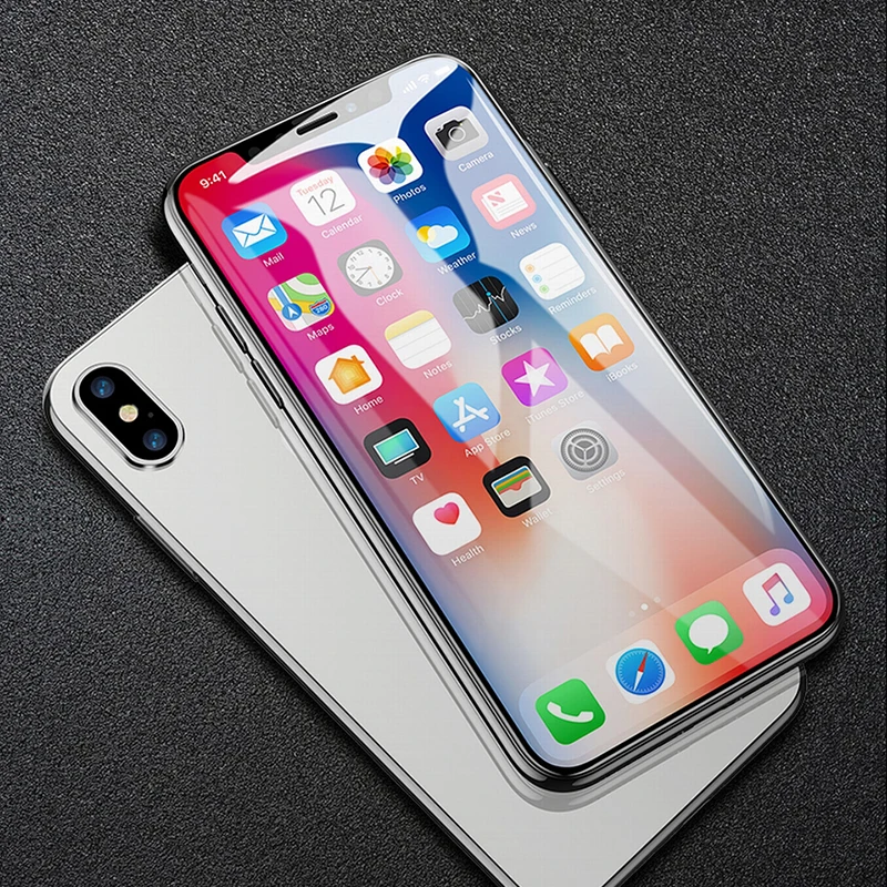 Soultz защитное стекло на айфон 7 6 6s 8 PLUS небольшой край 6D закаленное Стекло для iPhone X