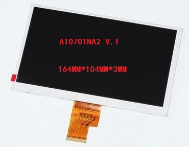 AT070TNA2 V.1 7-дюймовый 40-контактный планшетный ЖК-экран 1024*600 164 мм * 104 3 Бесплатная